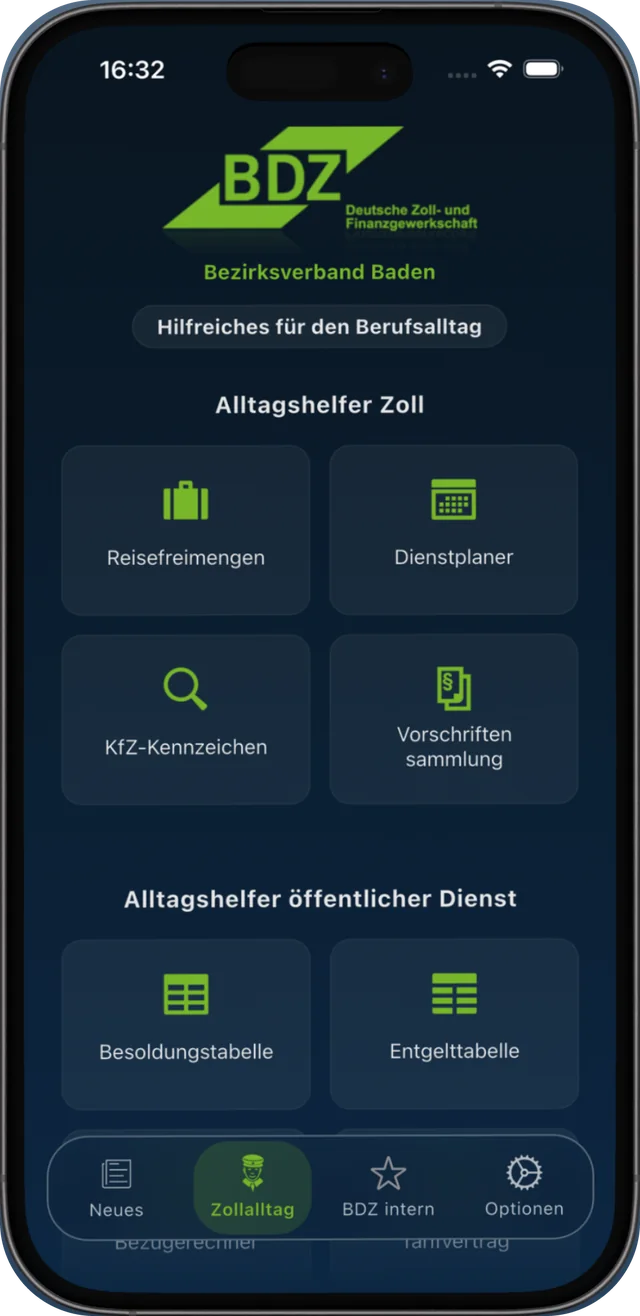 BDZ regional: Alltagshelfer für Zoll und öffentlichen Dienst
